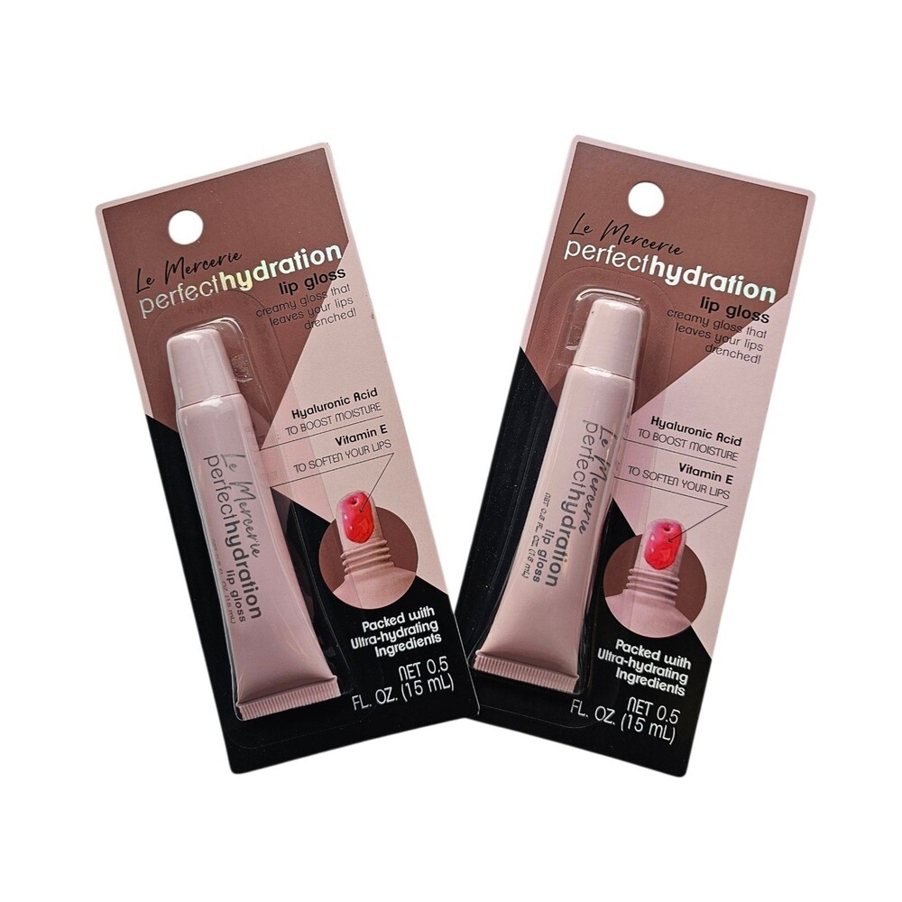 Le Mercerie Perfect Hydrating Lip Gloss 2pk